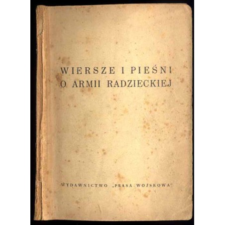 Wiersze i pieśni o Armii Radzieckiej