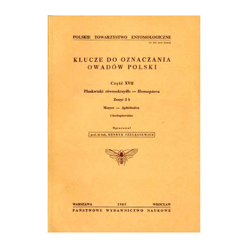 Klucze do oznaczania owadów Polski. Cz.17: Pluskwiaki równoskrzydłe - Homoptera. Z.5b: Mszyce - Aphidodea, Chaitophoridae