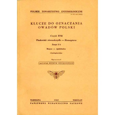 Klucze do oznaczania owadów Polski. Cz.17: Pluskwiaki równoskrzydłe - Homoptera. Z.5b: Mszyce - Aphidodea, Chaitophoridae