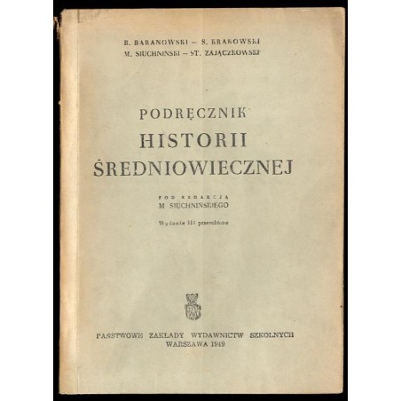 Podręcznik historii średniowiecznej