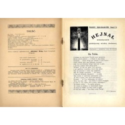 Hejnał. Miesięcznik poświęcony wiedzy duchowej. R. 2 (1930). Z. 7-8 (Lipiec-Sierpień 1930)