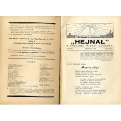"Hejnał". Miesięcznik wiedzy duchowej. R. 10 (1938). Z. 4 (Kwiecień 1938)
