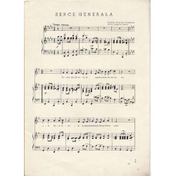 Dwie pieśni o generale Świerczewskim: na głos z fortepianem / Henryk Swolkień do słów Roberta Stillera