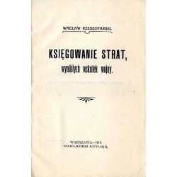Księgowanie strat, wynikłych wskutek wojny