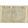 Głos Narodu. R.25 (1917). Nr 132 (6 czerwca 1917). Wydanie poranne
