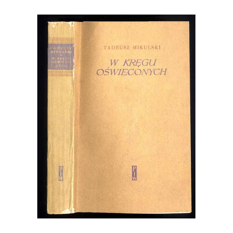 W kręgu oświeconych. Studia. Szkice. Recenzje. Notatki