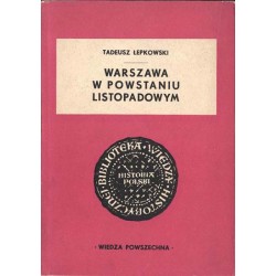 Warszawa w powstaniu listopadowym