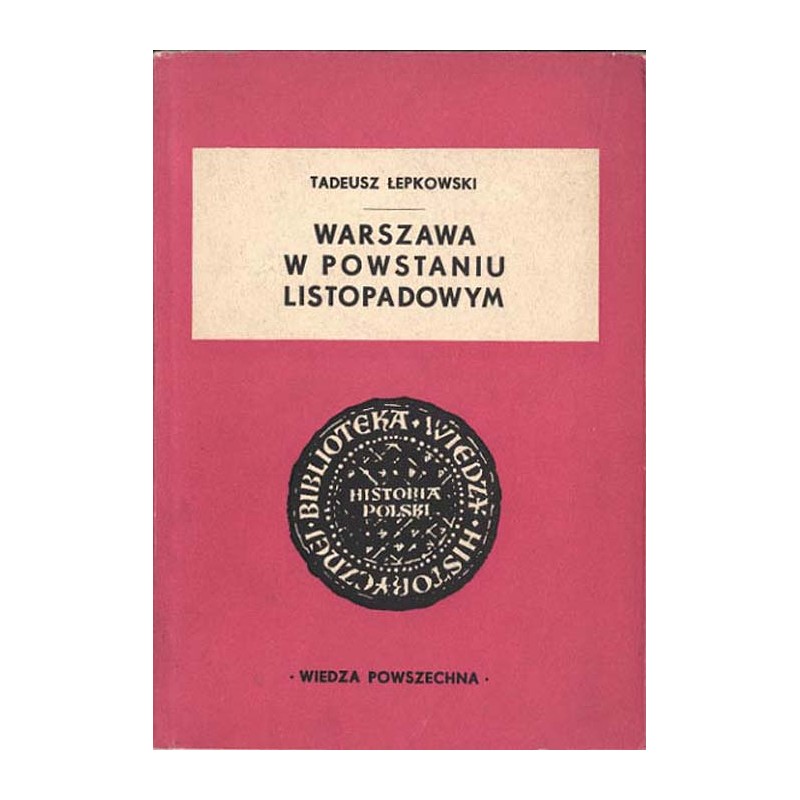 Warszawa w powstaniu listopadowym
