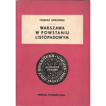 Warszawa w powstaniu listopadowym