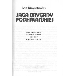 Saga Brygady Podhalańskiej