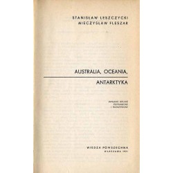 Australia, Oceania, Antarktyka