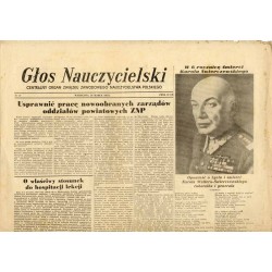 Głos Nauczycielski. Centralny Organ Związku Zawodowego Nauczycielstwa Polskiego. Nr 13 (29 marca 1953)