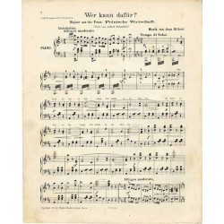 Wer kann dafür? Walzer aus der Posse: Polnische Wirtschaft