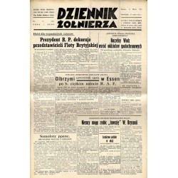 Dziennik Żołnierza. Polska prasa obozowa. Pismo żołnierzy 1. Korpusu Pancerno Mot. R.4 (1943). Nr 61 (796) (15 marca 1943)
