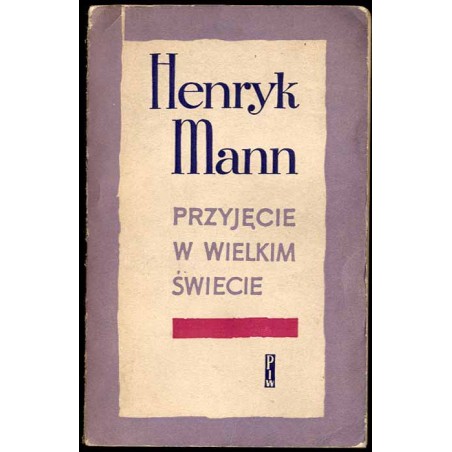 Przyjęcie w wielkim świecie