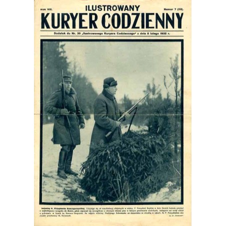 Ilustrowany Kurier Codzienny. Bezpłatny dodatek tygodniowy "Ilustrowanego Kuriera Codziennego" nr 39. R.8 (1932). Nr 7 (358) (8
