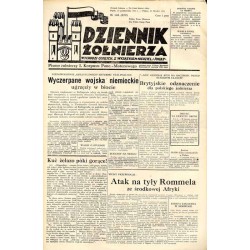 Dziennik Żołnierza. [...] Pismo żołnierzy I. Korpusu Panc.-Motorowego. R.3 (1942). Nr 146 (679) (23 października 1942)