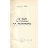 Six years of struggle for independence. Report on the Polish Fighting Forces in the Second World War