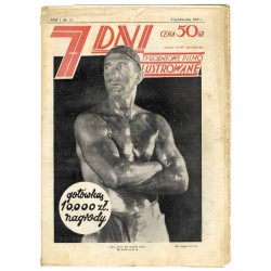 7 Dni. Tygodniowe pismo ilustrowane. R.1 (1929). Nr 37 (6 października 1929)