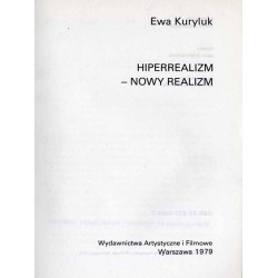 Hiperrealizm - nowy realizm