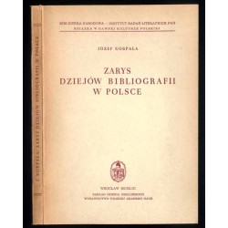 Zarys dziejów bibliografii w Polsce