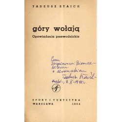 Góry wołają. Opowiadania przewodnickie