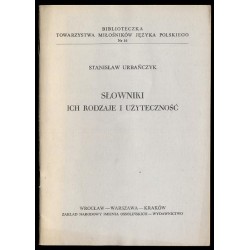 Słowniki, ich rodzaje i użyteczność