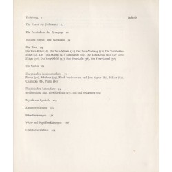 Kunst der Synagoge. Eine Einführung in die Probleme von Kunst und Kult des Judentums
