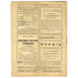 Myśl Narodowa. Tygodnik poświęcony kulturze twórczości polskiej. R.15 (1935). Nr 15 (14 kwietnia 1935)