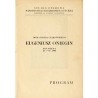 Opera Piotra Czajkowskiego Eugeniusz Oniegin. Premiera 28.VI.1950. Program
