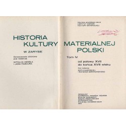 Historia kultury materialnej Polski w zarysie. 6t