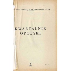 Kwartalnik Opolski. R.7 (1961). Nr 4 (28)