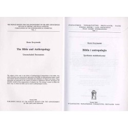 Biblia i antropologia. Spotkania niedokończone