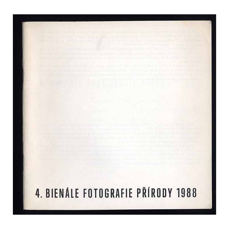 4. Bienále Fotografie Přírody 1988