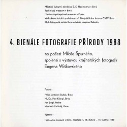 4. Bienále Fotografie Přírody 1988