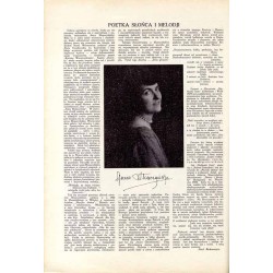 Tęcza. Ilustrowane pismo tygodniowe. R.4 (1930). Z. 35 (30 sierpnia 1930) / Św. Augustyn / Anna Słonczyńska / San Gimignano / Pr