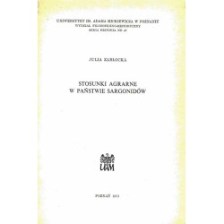 Stosunki agrarne w państwie Sargonidów