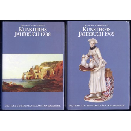 Kunstpreis Jahrbuch 1988. Deutsche und Internationale Auktionsergebnisse. Band 43 Teil 1-2 w 2 vol