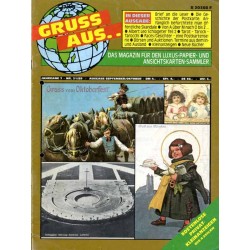 Gruss Aus... Das Magazin für den Luxus-Papier + Ansichtskarten-Sammler. R.7 (1989). Nr 31 (September-Oktober 1989)
