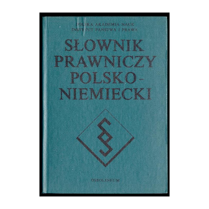 Słownik prawniczy polsko-niemiecki