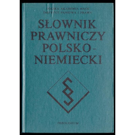Słownik prawniczy polsko-niemiecki