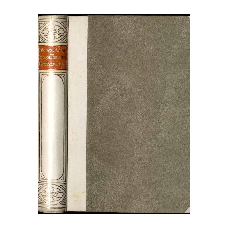 Bibliothek der Kirchenväter. Eine Auswahl Patristischer Werke in deutscher übersetzung. Reihe 1. B. 2: Dionysius Areopagita Gre