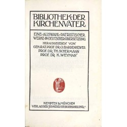 Bibliothek der Kirchenväter. Eine Auswahl Patristischer Werke in deutscher übersetzung. Reihe 1. B. 2: Dionysius Areopagita Gre