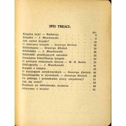 Kalendarzyk Miłośnika Książki na Rok 1938/9 Studiującej Młodzieży