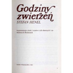 Godziny zwierzeń. Wspomnienia córek i synów o ich sławnych i zasłużonych Rodzicach