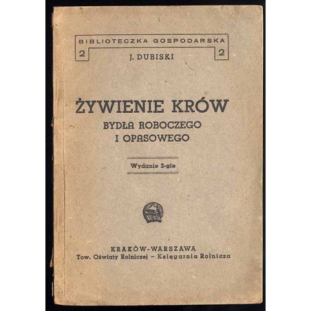 Żywienie krów bydła roboczego i opasowego
