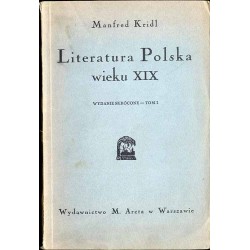 Literatura polska wieku XIX. 3t