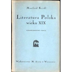 Literatura polska wieku XIX. 3t
