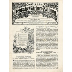 Möller's Deutsche Gärtner-Zeitung. 25. Jahrgang (1910). Nr 1-52 (komplet)