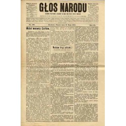 Głos Narodu. R.9 (1901). Nr 105 (10 maja 1901). Wydanie wieczorne